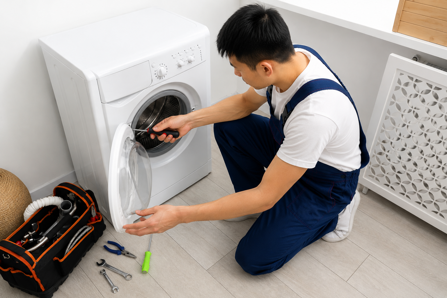 Cuci & Service Mesin Cuci